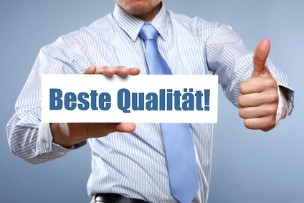 Beste Qualität in der Behörde